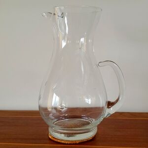 Large Vintage Crystal Pitcher by PRINCESS HOUSE